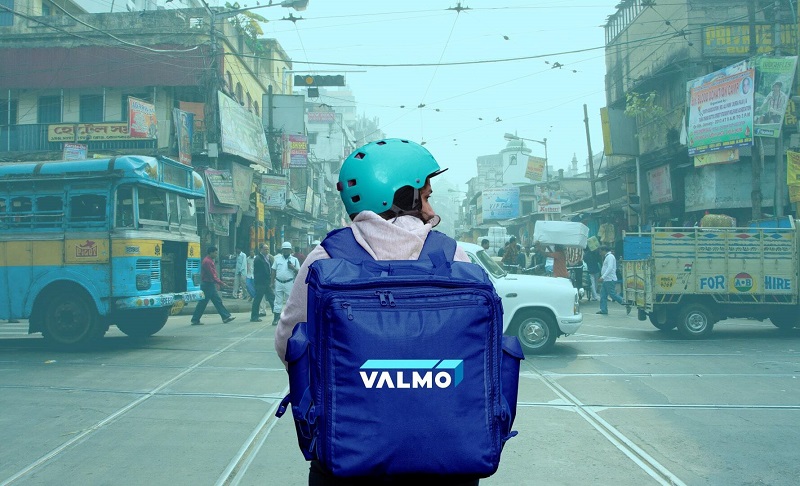 Delivery Person with VALMO Bag